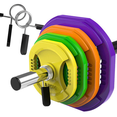 40kg Barbell & Plates Body Pump Set, Weight, Strength, Body Building Training