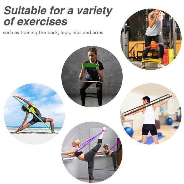 Pull Up Resistance Bands Individually Sold or Available in a Set of 4 Pcs